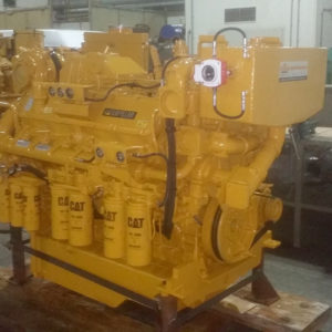 Cat 3412C DIT marine engine