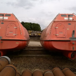 Unused Offshore Lifeboats