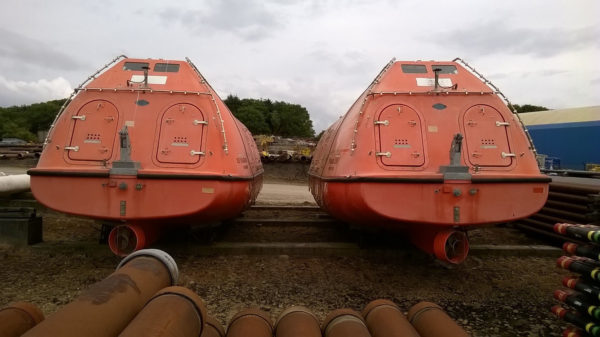 Unused Offshore Lifeboats