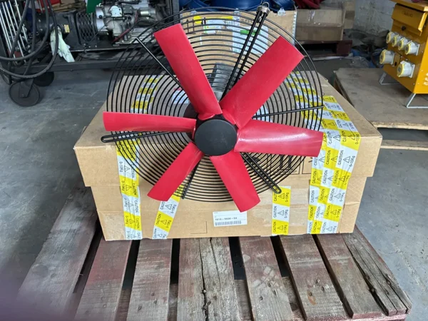 Two Unused 60 htz cooling fan – c/w with / certs / approvals etc